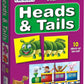 CreativeS Heads & Tails | Educational Game | Matching Puzzles | Early Learner Matching Game | Matching Skills | Problem Solving