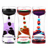 Oneshow Liquid Motion Bubbler Timer Oil Hourglass Water Timers Relaxing Desk Decor Stress Relief Toys For Adults Gifts 3 Pack-Bl