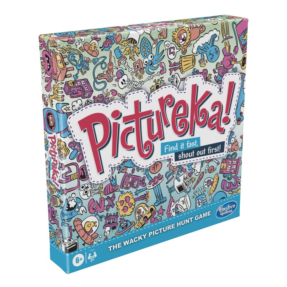Hasbro Gaming Pictureka! Board Game for Kids, Fun Family Game, One Size, Multicolor, Model 285 F2564