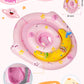 Baby Pool Float - Inflatable Infant Pool Float With Canopy Upf50+ Sun Protection - Baby Swimming Float Toy Play Console For 6-36