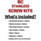 ara035 - Armma Felony 6S BLX 1/7th (ARA7617V2) Stainless Steel Screw Kit