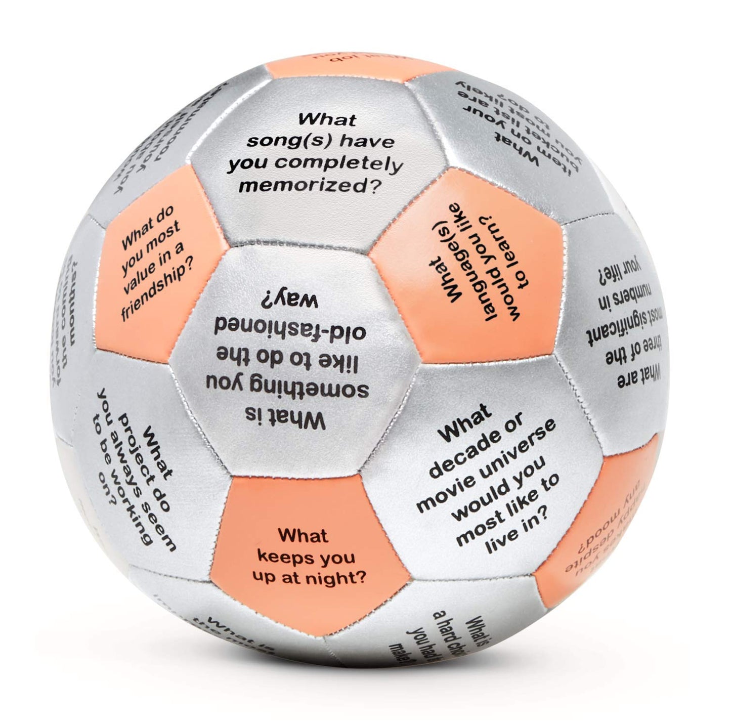 Trainers Warehouse Thumball 6" - Fun Team Building Activity, Ice Breaker Topics, Faux Leather, Various Colors, Model BLTHAM6