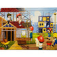 Khilonewale Kids Construction Zone Wooden Jigsaw Puzzle: A Fun and Educational Toy for Children (Ages 38). This Set Includes 12