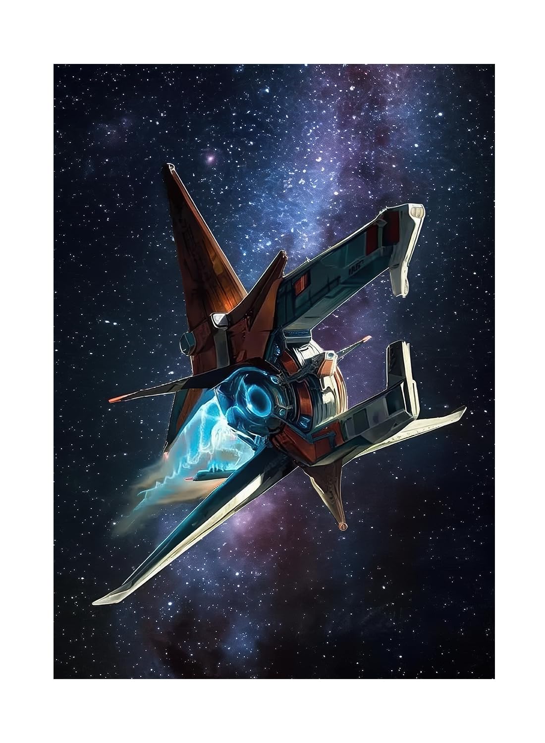 Katomula 100 Mtg Card Sleeves With 100 Inner Sleeve, Textured Back Art Sleeves, Fit Standard Size Cards-Spaceship Toytooth Katomula 100 Mtg Card Sleeves With 100 Inner Sleeve, Textured Back Art Sleeves, Fit Standard Size Cards-Spaceship Toytooth