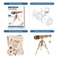 Rowood Telescope 3D Puzzles For Adults, Diy Wooden Model Building Kit, Christmas Birthday Gift For Kids Teens