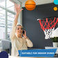 6 Inch Pvc Mini Basketball For Indoor Basketball Hoops, Soft 6' Rubber Small Replacement Basketball For Over Door Basketball Hoop Sets, Little Pool Basketballs For Kids Toddler(4 Pcs With Air Pump)
