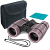 Essenson Binoculars For Kids Toys Gifts For Age 3-12 Years Old Boys Girls Kids Telescope Outdoor Toys For Sports And Outside Play Hiking, Bird Watching, Travel, Camping, Birthday Presents (Ice Rose)