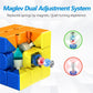 Moyu Rs3M 2021 Magnetic Speed Cube Maglev Version(Upgraded), Speed Cube 3X3 Sticker-Less Quieter Turning, Magnetic Cube Professi