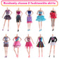 Vueos 106Pcs Doll Clothes And Accessories Closet Wardrobe Playset For 11.5 Inch Girl Dolls Including Wardrobe, Shoes Rack ,Suitc