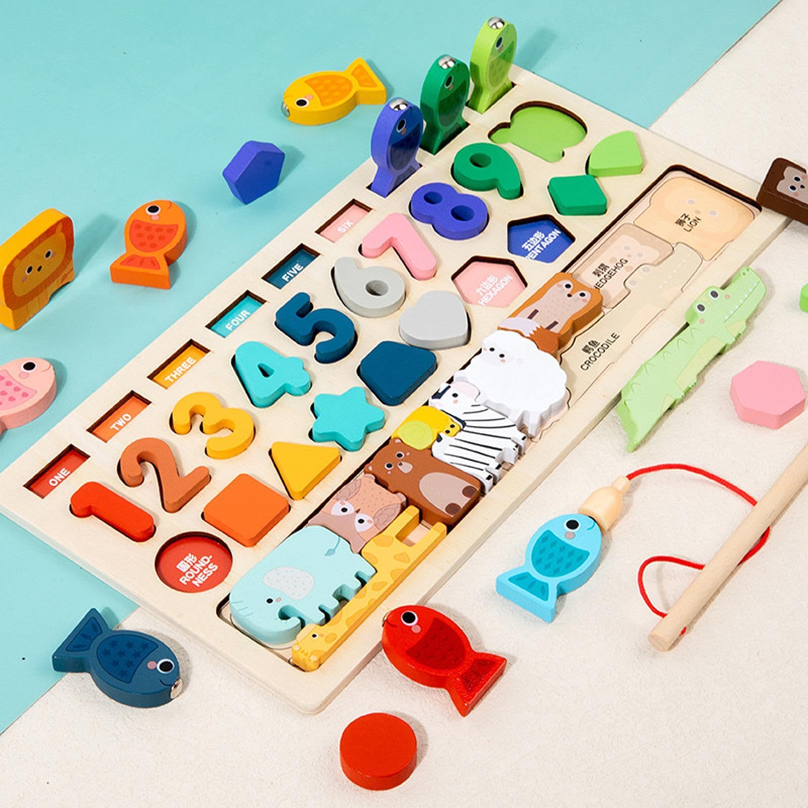 Merishopp Educational Learning Toys Shape Sorting Learning For Baby Kids Birthday Gift| Baby Learning Toy | Infant Activity Toy 