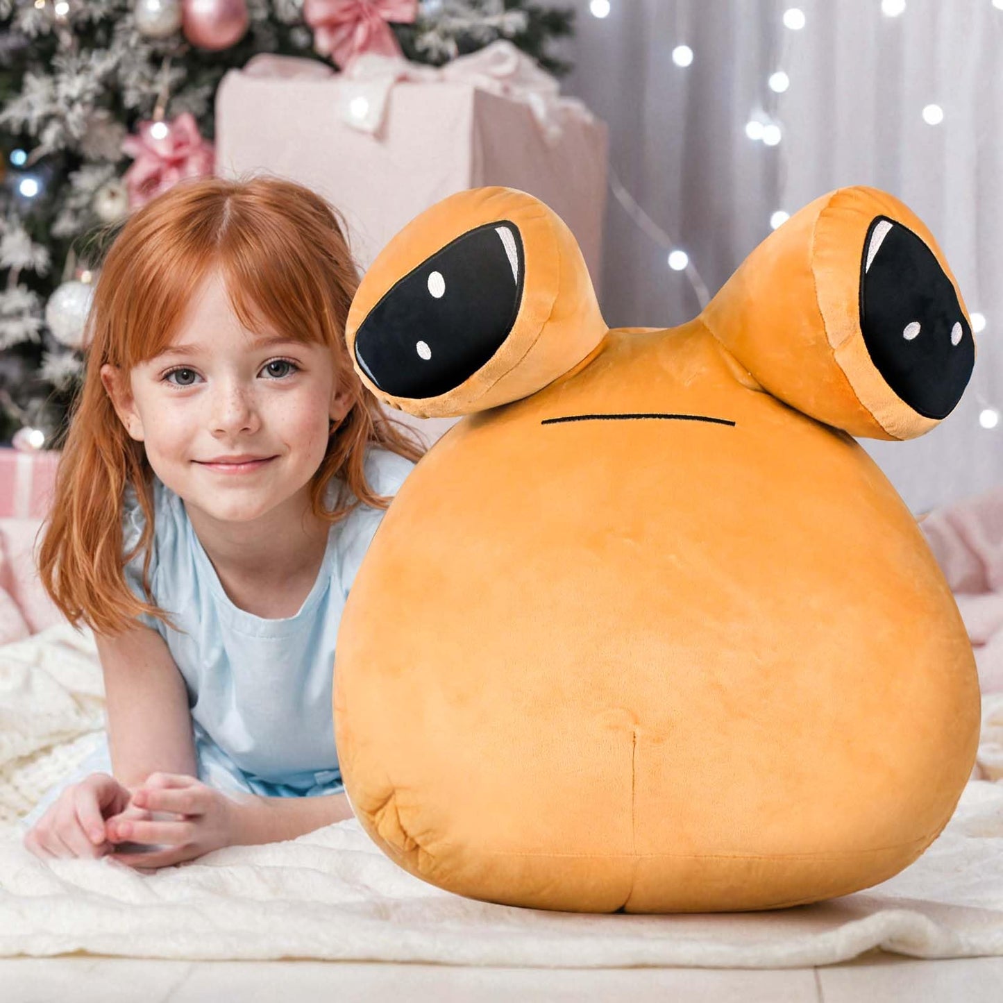 Babylounger 40Cm/16 Inch Alien Plush, Large Sad Alien, Sad Alien Plush, Emotion Alien Plushie Stuffed Animal Doll - Ideal Gift F