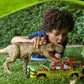 Jurassic World Tyrannosaurus Rex Escape Pack GWN38 - Green Plastic Dinosaurs