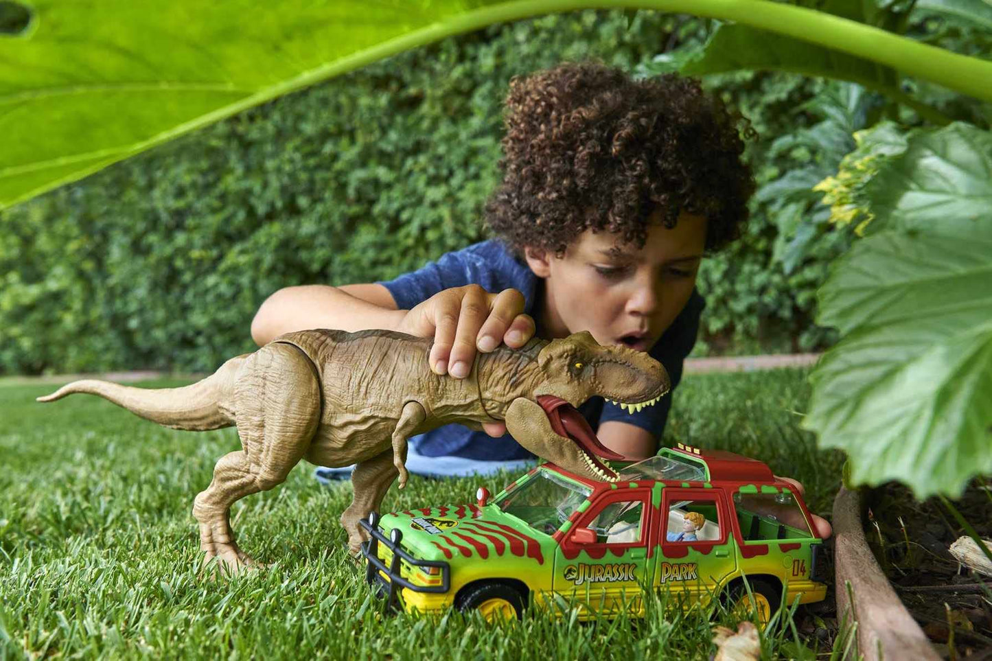 Jurassic World Tyrannosaurus Rex Escape Pack GWN38 - Green Plastic Dinosaurs