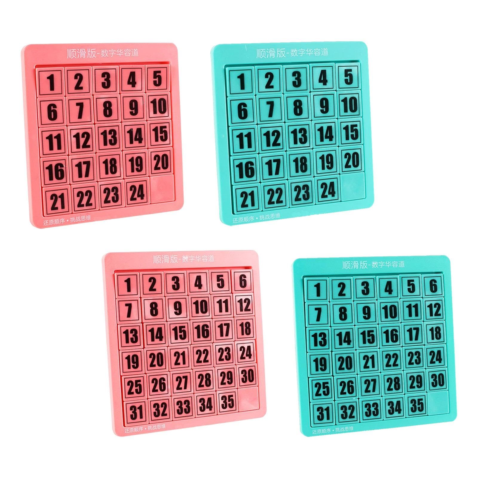 Bnf Digital Puzzles Toys Math Educational Toys Game For Training Exercise Pink 24 Cubes Baby | Toys For Baby | Developmental Bab