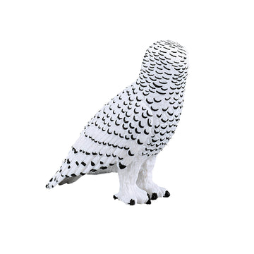 Mojo Snowy Owl Realistic International Wildlife Hand Painted Toy Figurine