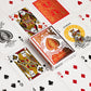 Bicycle 140Th Year Anniversary Playing Cards, Red And Gold Foil, Historic 1885 Design, Special Edition, 1 Deck
