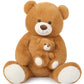 Tezituor Giant Teddy Bear Stuffed Animal 51In, Large Teddy Bear Mommy With Baby, Big Teddy Bear Stuffed Bear For Kids, Girlfrien