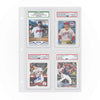Fageverld Graded Card Slab Binder Pages, 10 Plastic Pages for 40 PSA/BGS/CGC Cards, Fits One-Touch Holders, Storage & Display
