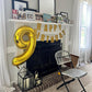 Paticool Gold Number 9 Balloon, 40 Inch Large Number Foil Mylar Balloons For 9Th Girl Boy Birthday Party Celebration Decorations