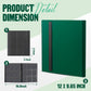 Card Binder 9-Pockets Trading Card Binder 20 Pages  360 Card Capacity Collection Binder  Card Folder for MTG  TCG  Game Cards & Sports Cards (Green)