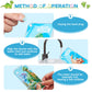 Chalyna 4 Pcs Handheld Water Games Water Ring Toys Multi Color Ring Toss Game Without Water Road Trip Toys Birthday Gift For Kids Party Favors Bag Fillers Pastime(Animal Style)