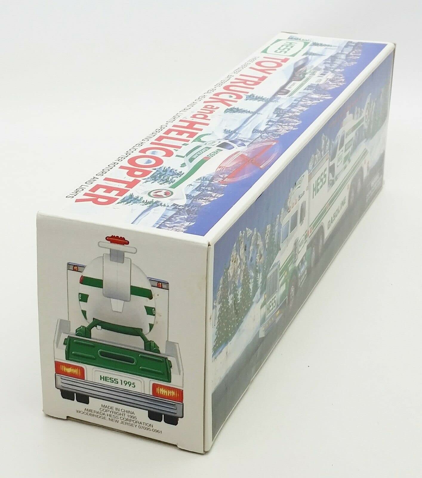 Hess Gasoline Truck Transporter with Helicopter 2006