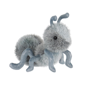 Apricot Lamb Ant Plush Stuffed Animals For Kids, Soft Cute Insect Plush Toys For Baby Girl And Boy, Fluffy Ant Blue 7.9 Inches