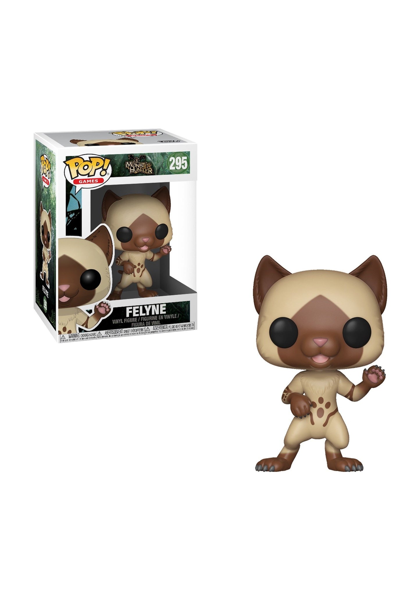 Funko Pop! Monster Hunter Felyne Collectible Figure - 3.75" Vinyl - White - Model 27343