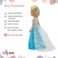 Emily Rose 14 Inch Doll Clothes Ice Princess Dress Gown Gift Set with Sparkly Shoes! | Perfect Halloween Costume for 14-14.5 Hard-Bodied Dolls | USA Business