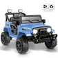 Hikole 12V Ride on Toys for Boys Girls with Remote Control, Kids Battery Powered Vehicles w/LED Lights, Bluetooth, Music, 3 Spee