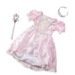 Melissa & Doug Princess Role Play Costume Set (3 Pcs)- Pink Gown, Tiara, Wand