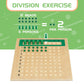 Yhzan Montessori Math Material Multiplication And Division Board Game Bead Boxed Arithmatics Wooden Math Manipulatives For Homeschool Classroom Kids Educational Toy