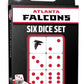 Atlanta Falcons Dice Pack