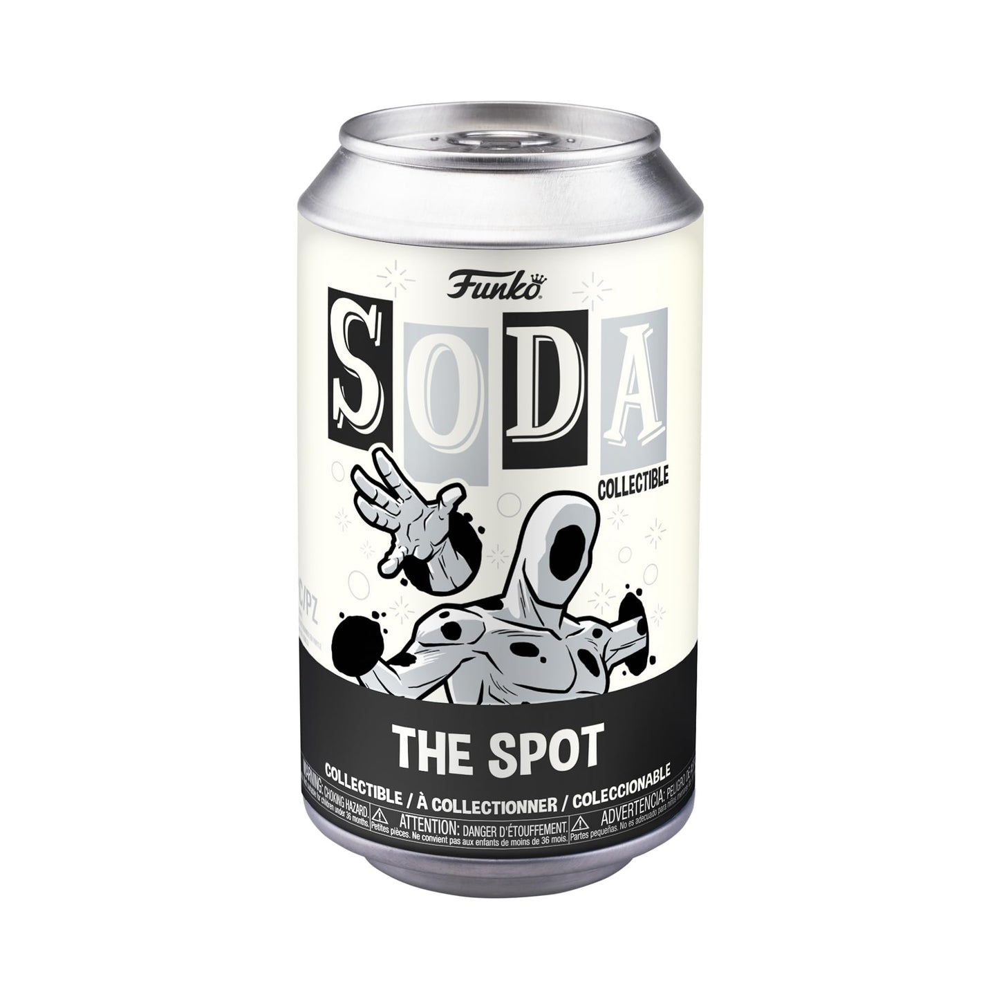 Funko Vinyl Soda: Spider-Man : Across The Spider-Verse - The Spot - 1/6 Odds For Rare Chase Variant - Spider-Man - Collectable Vinyl Figure - Gift Idea - Official Merchandise - For Kids & Adults