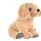 WILD REPUBLIC Golden Retriever Plush Toy - 12 Inch Stuffed Animal, Polyester Material, Ideal Gift for Kids