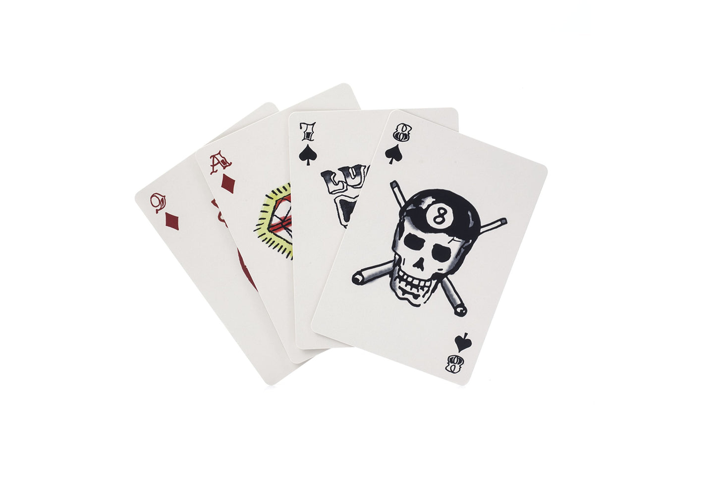 Kikkerland Tattoo Playing Cards