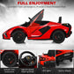INFANS 12V Licensed Lamborghini Sian Kids Ride On Car with Parent Remote Control, Spring Suspension, MP3 Player, Electric Toy Ro