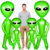Zhanmai 4-Piece Green Giant Inflatable Alien Toy, 35/63 Inch, Leak Proof Technology, Pvc, Party Decorations, Halloween, Birthday, Unisex