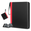 9 Pocket Trading Card Organizer, 900 Pocket Binder With Sleeves, Zippered Baseball Card Binder For Sports And Kids Collection (B