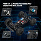 Holyton 1:10 Large High Speed Remote Control Car with LED Shell Lights, 48+ KM/H, 4WD Offroad Monster Truck for Adults & Kids, H