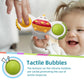 LiKee Strong Suction Cup Fidget Rotating Sensory Bath Toys for Baby 12 18 Months Airplane Car Travel Table & Window Toys for 1 2