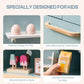Robud Fridge Refrigerator With Ice Dispenser, Wooden Play Fridge Freezer Set For Kids, Toddler Kitchen Playset With Full Accesso