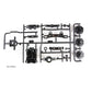 TAMIYA 300051527 - TT-02 A-Parts Stub