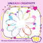 Heroange Headband Making Kit For Girls, Arts And Crafts For Kids Ages 5-7, Diy Hair Accessories Set For Girls Toys 8-12, Made Yo
