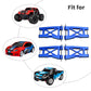 Hobbyfire Aluminum Suspension Arms 4-Pack Upgrades for 1/18 Traxxas LaTrax Teton - Blue