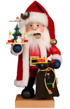 Alexander Taron Christian Ulbricht Decorative Santa Claus with Pyramid and Gifts Smoker - 14.5 H x 7.25 W x 7.5 D