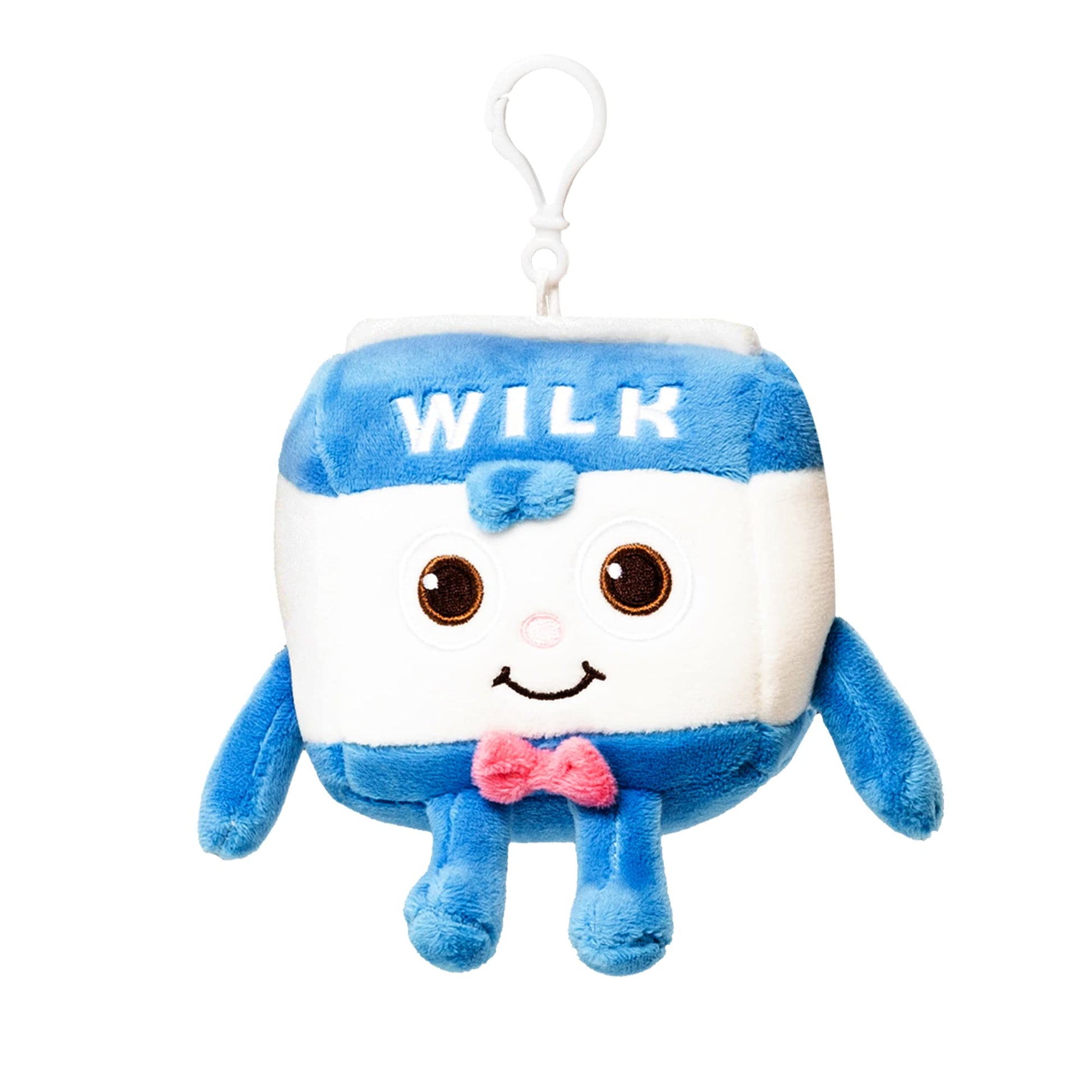 TOYTRON Milk Plush Doll Keychain  Cute Stuffed Animals  Food Plushies  for Kids  Bread Barbershop Wilk  Bogg Bag Accessories  Backpack Charms  Kawaii Keychain  Loveys for Babies  6''