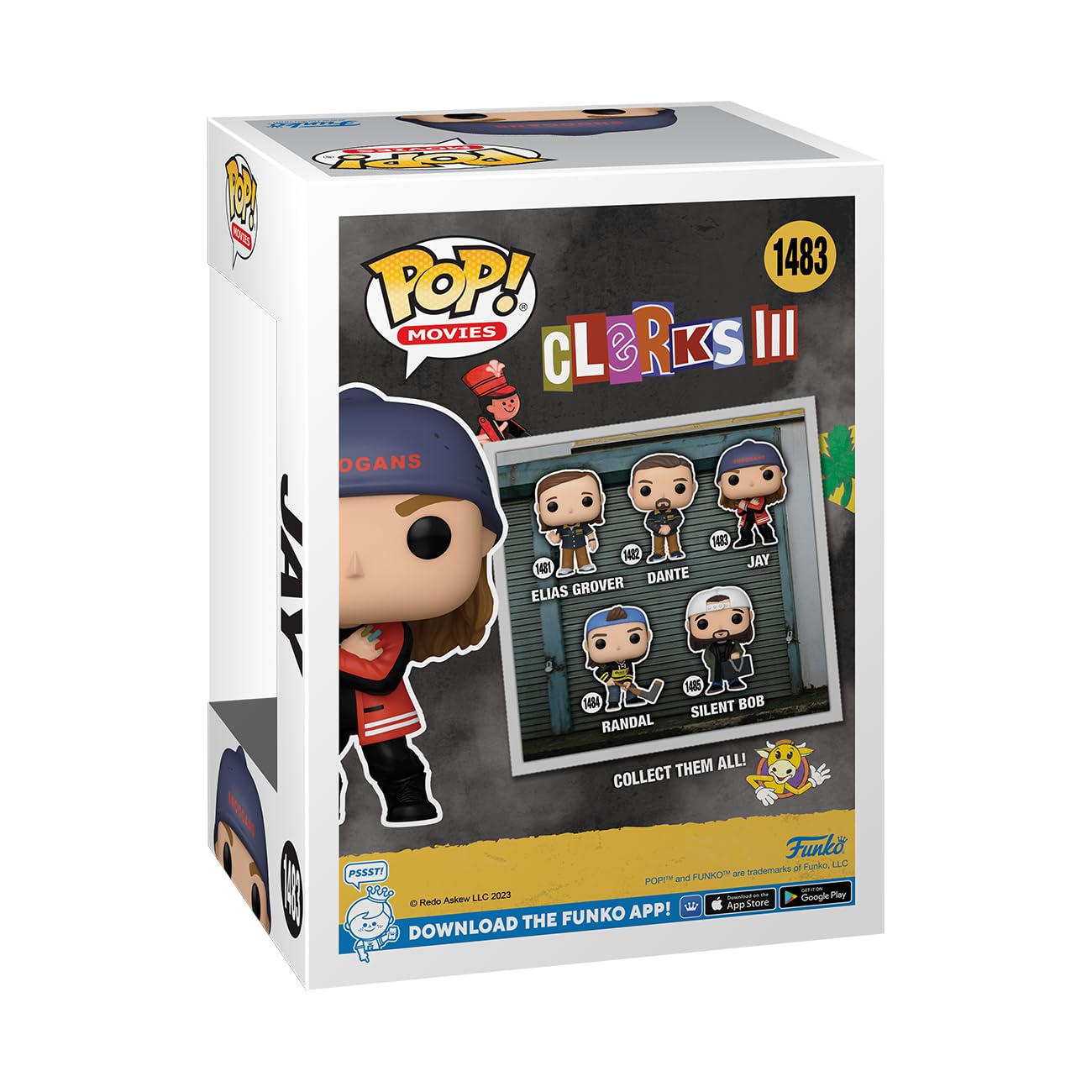 Funko Pop! Movies: Clerks 3 - Jay - Collectable Vinyl Figure - Gift Idea - Official Merchandise - For Kids & Adults - Movies Fans - Model Figure For Collectors And Display