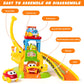 Toddler Toys For 1 2 3 Year Old Boys And Girls Birthday Gifts, Elephant Slide With 4 Animal Cars Learning Baby Toys 12-18 Months