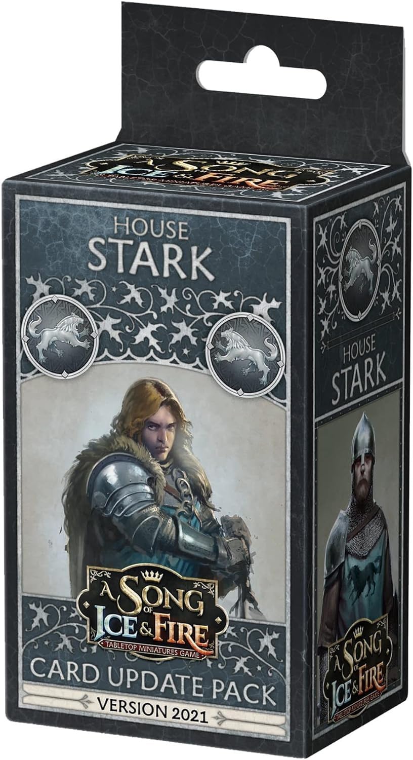 Cmon A Song Of Ice And Fire Tabletop Miniatures Stark Faction Pack | Strategy Game For Teens And Adults | Ages 14+ | 2+ Players
